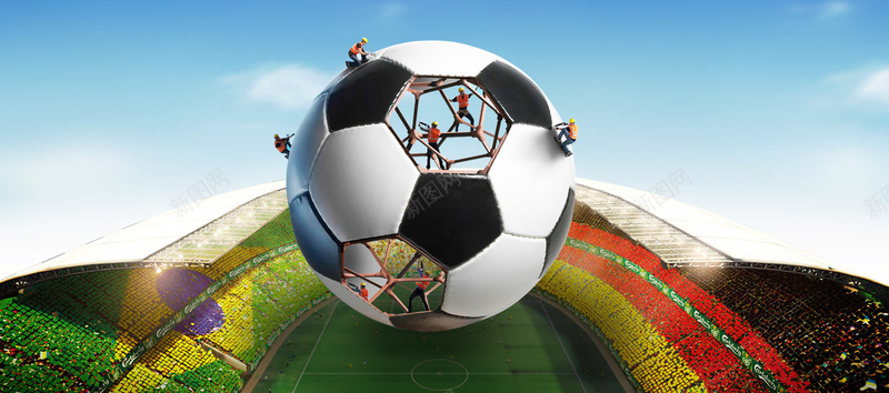 世界杯创意海报设计背景