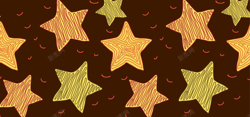 星星简约纹理质感图jpg设计背景_新图网 https://ixintu.com 布艺 星星 棕色 纹理 质感 海报banner