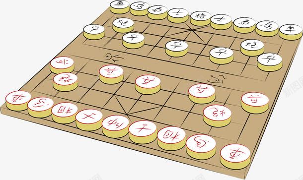 矢量手绘象棋png免抠素材_新图网 https://ixintu.com 矢量 手绘 象棋 古典