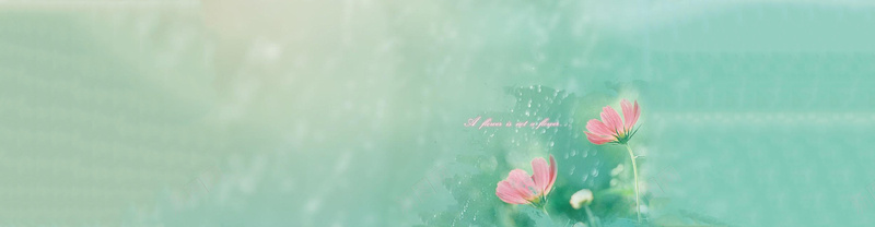 雨中花jpg设计背景_新图网 https://ixintu.com 海报banner