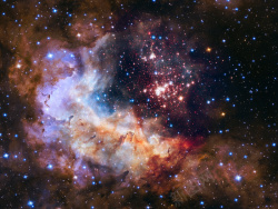 灿烂星空星光点点的宇宙背景素材高清图片