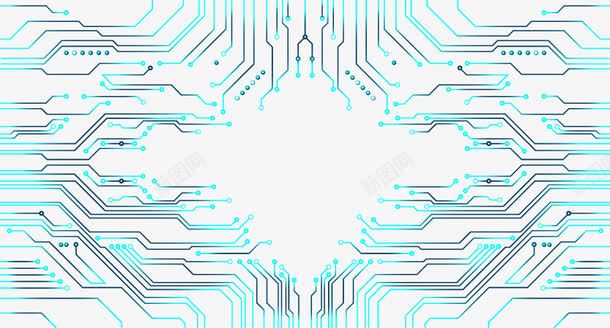 电路板电子图案矢量图png免抠素材_新图网 https://ixintu.com 电路板 电子图案 矢量图