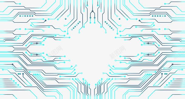 电路板电子图案矢量图png免抠素材_新图网 https://ixintu.com 电路板 电子图案 矢量图