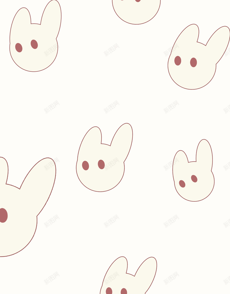 很可爱的兔子飞来飞去jpg设计背景_新图网 https://ixintu.com 可爱 卡通 兔子 背景