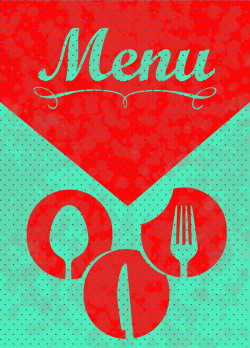高档咖啡厅西餐厅menu菜单图片高清图片