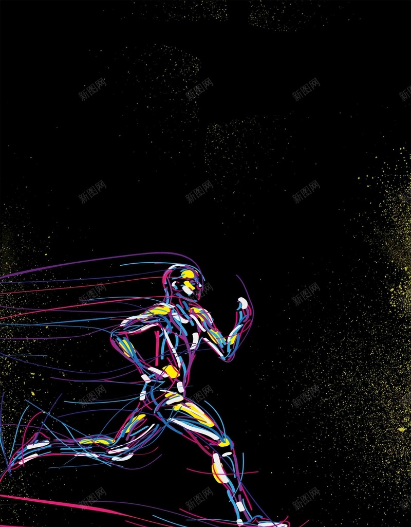 运动跑步健身锻炼炫彩海报设计背景模板psd设计背景_新图网 https://ixintu.com 健身 炫彩 跑步 运动 锻炼 海报 设计 背景模板 有氧运动 健康 健身会所