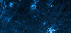 宇宙科幻商务蓝色教育海报背景背景