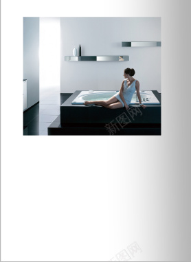 灰色创意现代卫浴海报背景背景