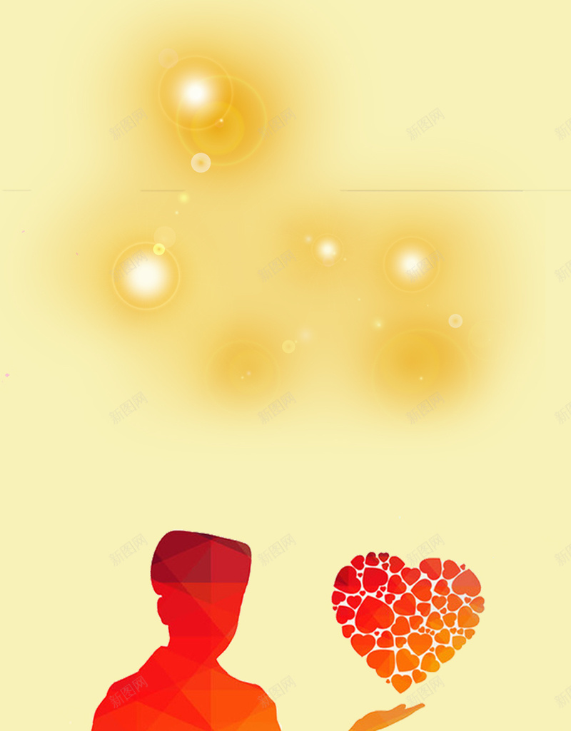 护士节温馨H5分层背景psd设计背景_新图网 https://ixintu.com 分层背景 护士节 光点 心形 温馨 H5 房屋 城市