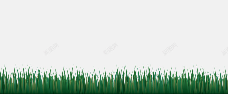 绿色草丛背景jpg设计背景_新图网 https://ixintu.com 海报banner 卡通 植物 童趣 草丛 手绘