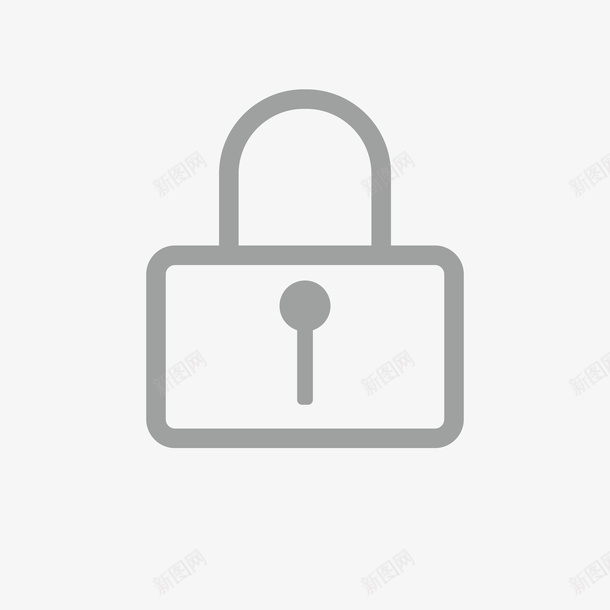 免扣矢量锁图标元素ai_新图网 https://ixintu.com 安全 锁 图标 元素