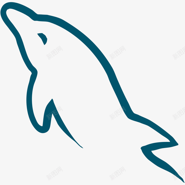 简笔画海豚素材png免抠素材_新图网 https://ixintu.com 动物 卡通海豚 海豚 简笔画五官素材 简笔画海豚