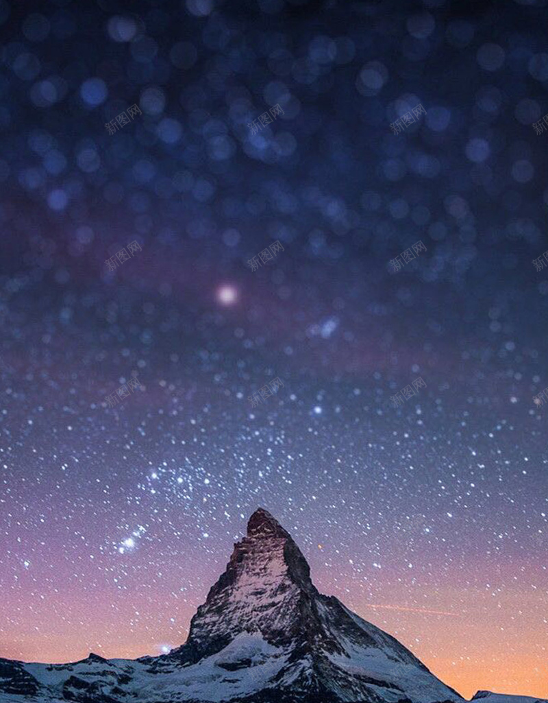紫色星空背景jpg设计背景_新图网 https://ixintu.com 光效背景 大山素材 星云 深色 科幻 星空H5素材背景 H5h5 星海 星际 科技 商务