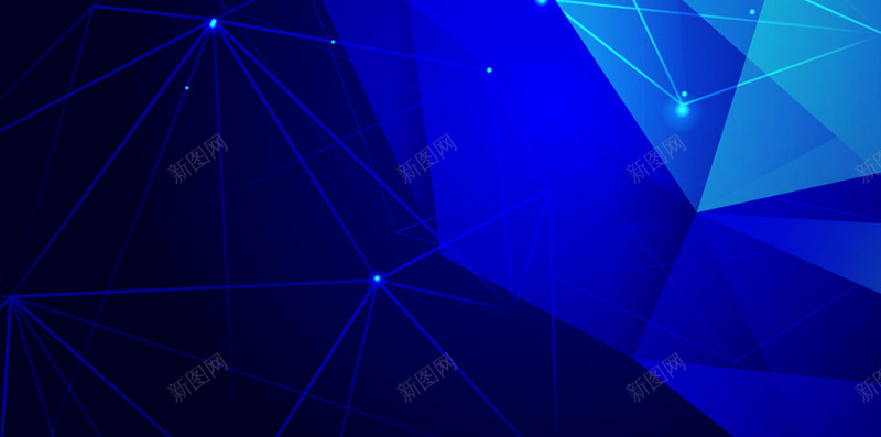 蓝色六角形几何背景图jpg设计背景_新图网 https://ixintu.com 六角形 几何 互联网 蓝色 绘画 科技 科幻 商务