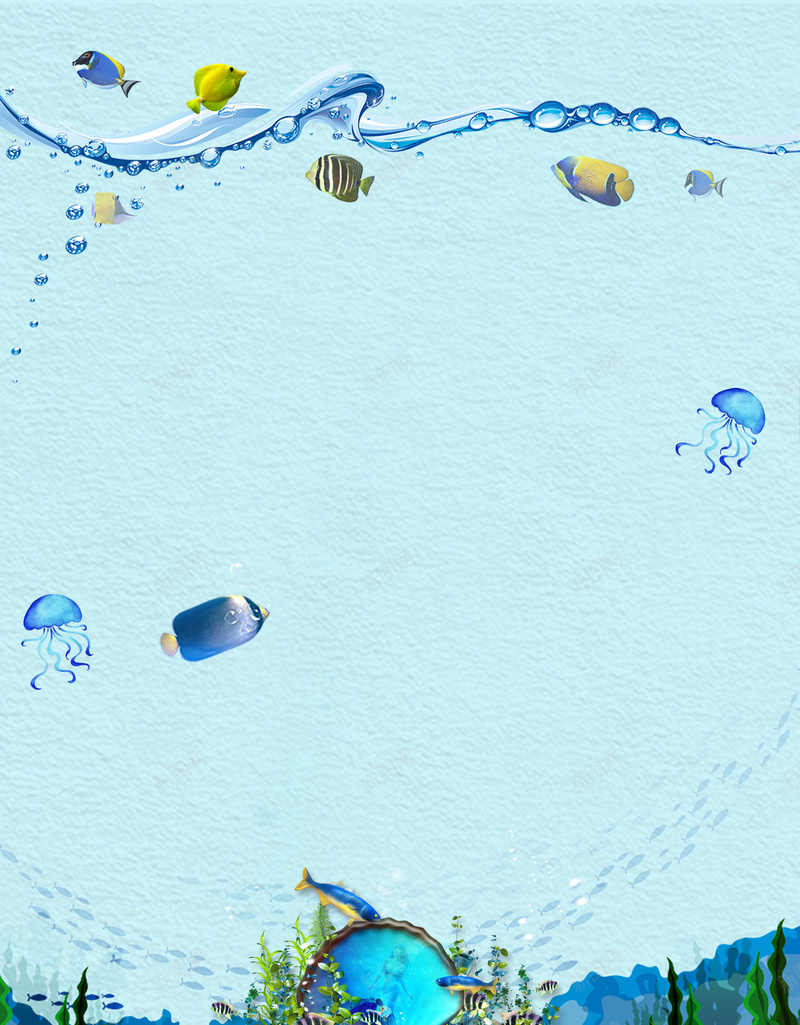 一起去浮潜蓝色简约旅游海报psd设计背景_新图网 https://ixintu.com 马尔代夫 浮潜 海岛 海洋 潜水 海洋世界 海底 鲨鱼 游泳 运动 健身