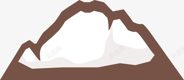 山坡矢量图ai免抠素材_新图网 https://ixintu.com 矢量图 卡通图案 山 山坡 山峰 扁平化小山 扁平小山 山顶 高山 郊外