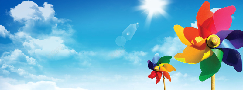 国庆banner创意设计背景