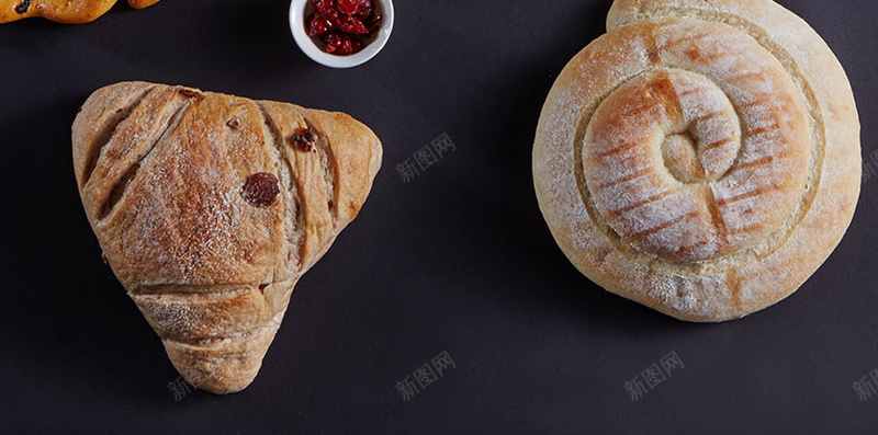 美食H5背景jpg设计背景_新图网 https://ixintu.com 糕点 面包 美食 健康 生活 H5背景 H5 h5