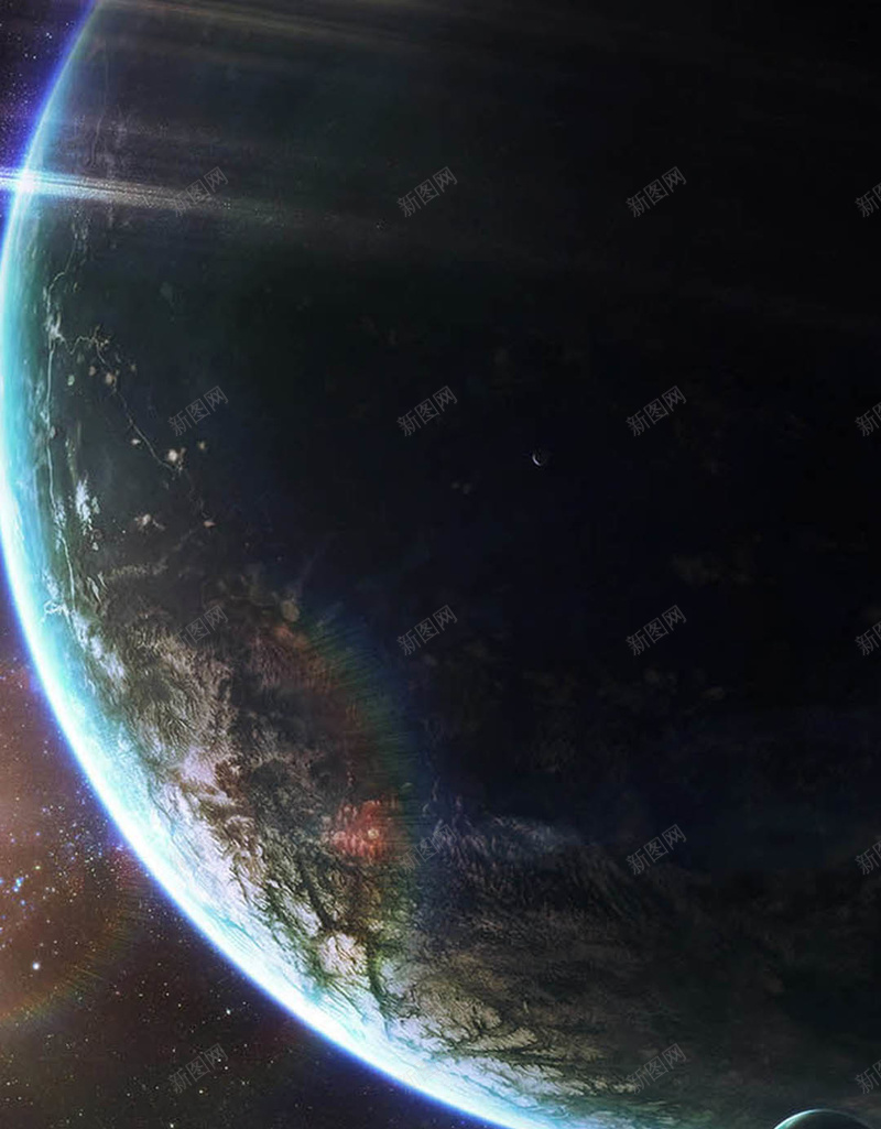 地球月球星空宇宙科幻H5背景图jpg设计背景_新图网 https://ixintu.com 地球 宇宙 星空 月球 科幻 科幻背景 科技 商务