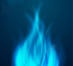 蓝色火焰蛇蓝色火焰背景矢量图高清图片