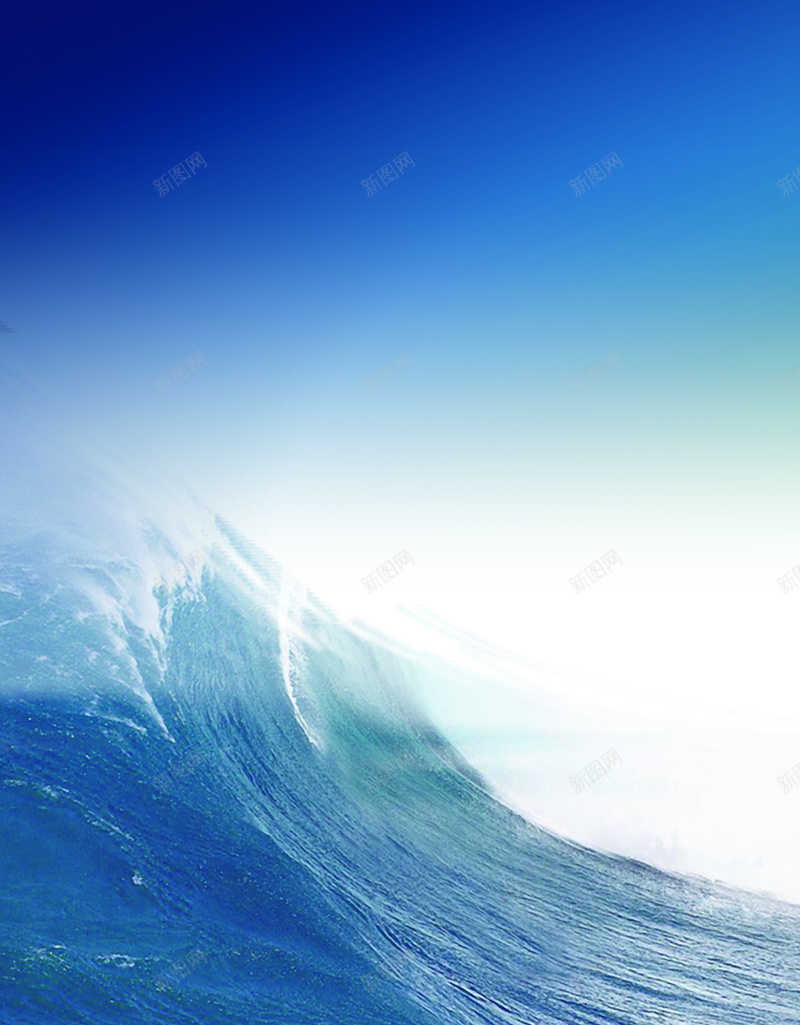 浅蓝海浪背景设计jpg设计背景_新图网 https://ixintu.com 大气 浅蓝 海浪 背景 设计