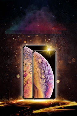 xs海报苹果手机苹果IphoneXS海报高清图片