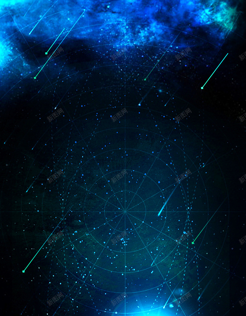 蓝色科幻夜空星空星光流星背景素材psd设计背景_新图网 https://ixintu.com 夜空 星光 星空 科幻 蓝色 流星 背景 素材