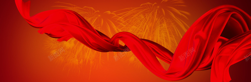 中国风红色大气背景psd设计背景_新图网 https://ixintu.com 红色 丝绸 中国风 复古 文艺 简约 激情 狂欢 海报banner