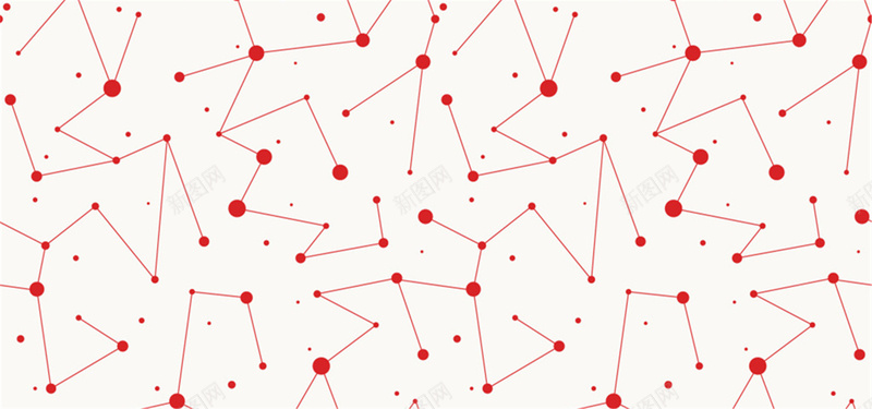 红色连点背景jpg设计背景_新图网 https://ixintu.com 红色 点状 简约 几何 海报banner 网线 扁平 渐变