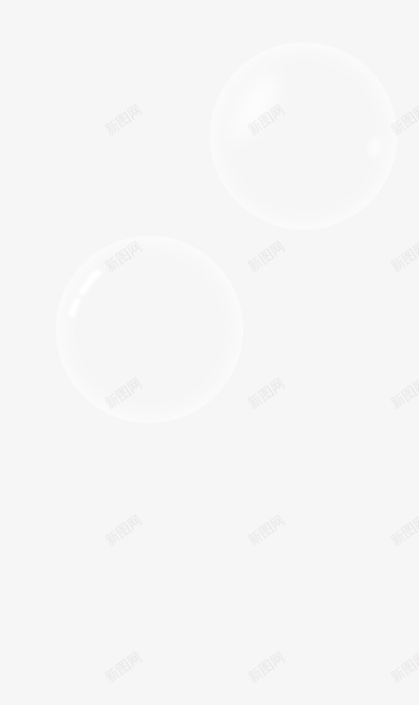 透明的大泡泡png免抠素材_新图网 https://ixintu.com 透明泡泡 大泡泡 白色 吹泡泡