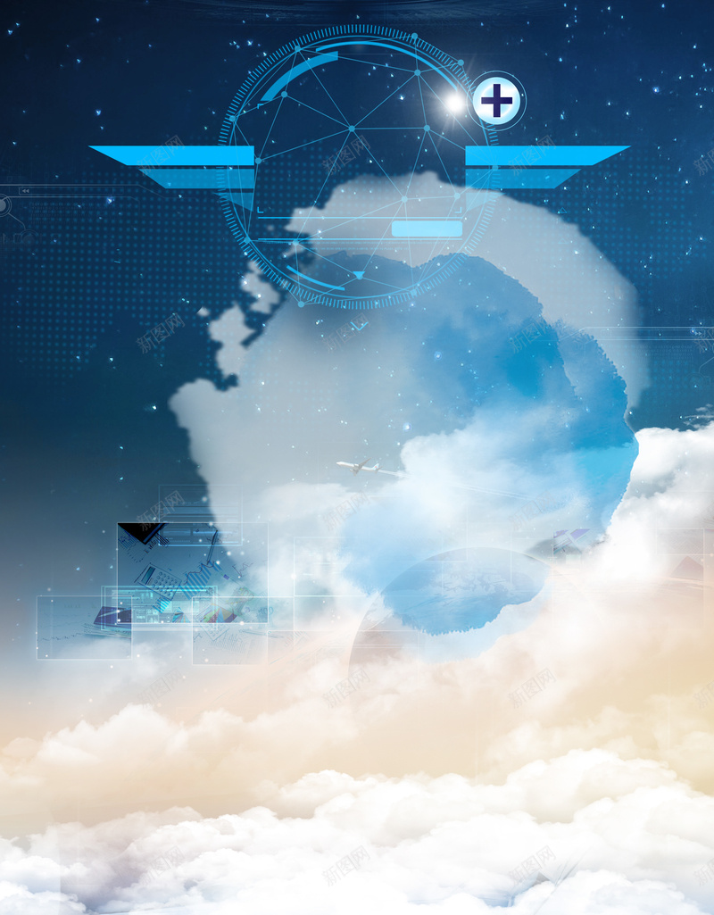 商务科技海报背景素材psd设计背景_新图网 https://ixintu.com 免费背景 背景素材 海报 背景 高清 背景下载 商务 科技 企业文化 全球化 电商
