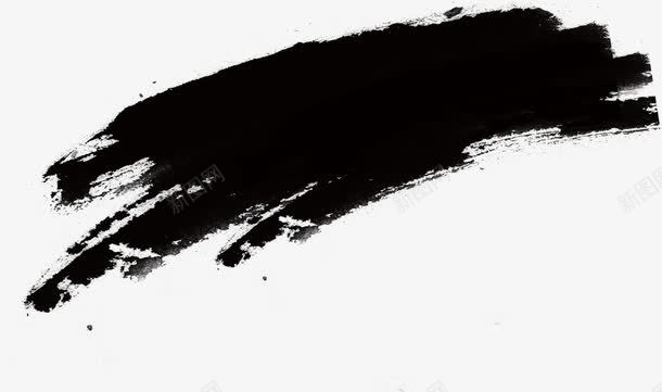 黑色水墨风效果黑色图png免抠素材_新图网 https://ixintu.com 水墨 效果 黑色
