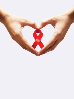 艾滋病患者世界艾滋病日宣传海报高清图片