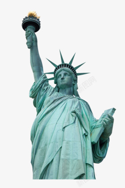 美国的象征自由女神像雕像图高清图片