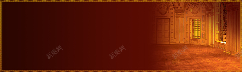 古典背景bannerpsd设计背景_新图网 https://ixintu.com 海报banner 古典 室内 欧式