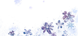 浅蓝紫色花纹背景高清图片