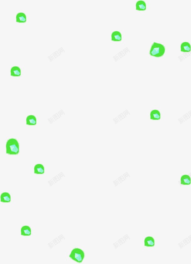 绿色可爱卡通漂浮装饰设计png免抠素材_新图网 https://ixintu.com 绿色 可爱 卡通 漂浮 装饰 设计