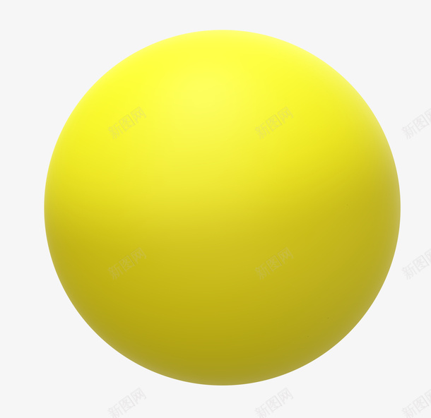 尺量元素球体png免抠素材_新图网 https://ixintu.com 尺量素材 元素 球体 柠檬黄