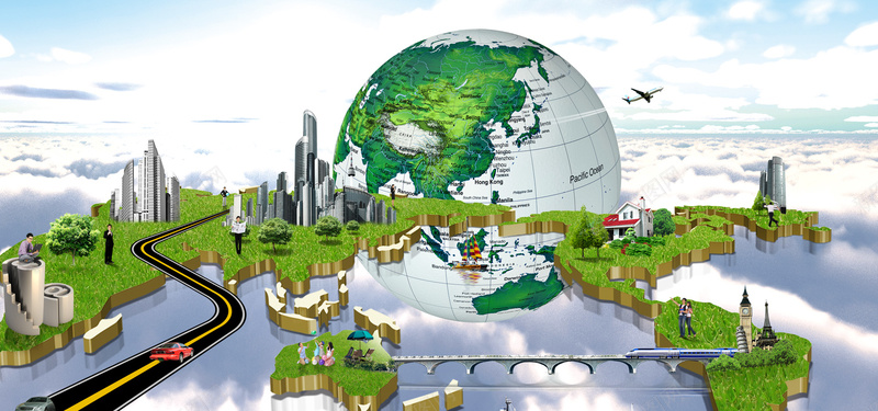 绿色环保环境地球简约海报背景psd设计背景_新图网 https://ixintu.com 地球 环保 环境 简约 绿色 海报背景 地图 建筑 城市 背景 展板