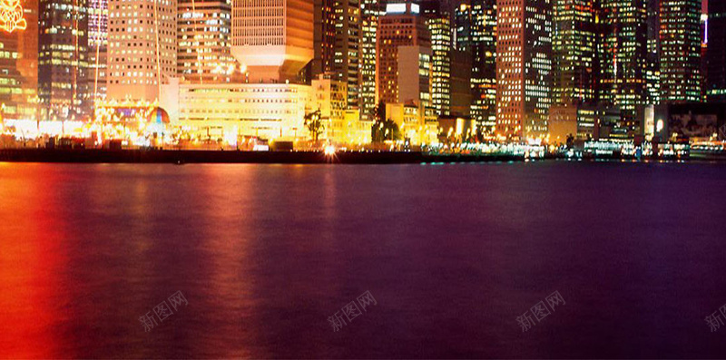 香港夜景素材背景jpg设计背景_新图网 https://ixintu.com 夜景 港口 黄昏 岛屿 高兴 H5素材 快乐