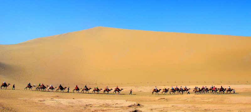 沙漠沙洲一带一路海报bannerjpg设计背景_新图网 https://ixintu.com 蓝天 行走 骆驼 沙漠 沙洲 商人 旅行人物 一带一路 丝绸之路