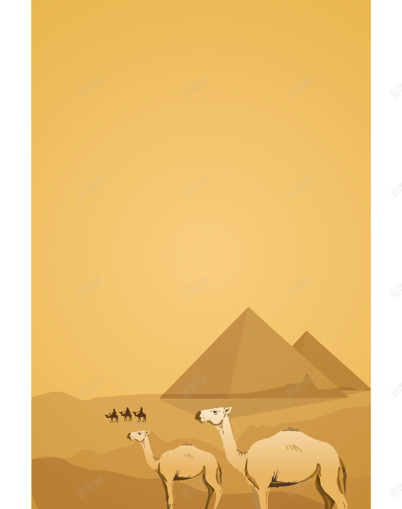 一带一路丝绸之路卡通海报背景设计jpg设计背景_新图网 https://ixintu.com 一带一路 丝绸之路 背景设计 卡通 海报 骆驼 沙丘 金字塔 经济建设