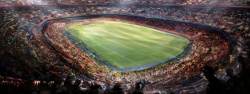 世界杯赛场超屌足球场背景高清图片