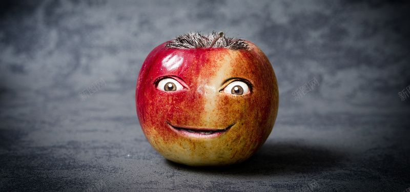 苹果的搞笑jpg设计背景_新图网 https://ixintu.com 苹果 搞笑 脸 照片处理 水果 可爱 海报banner 摄影 风景