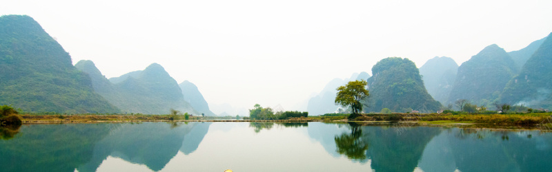 绿色清新山水风景背景jpg设计背景_新图网 https://ixintu.com 绿色 山水 风景 唯美 海报banner 摄影