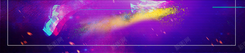 紫色故障风全民健身运动海报psd设计背景_新图网 https://ixintu.com 全民健身 故障风格 俱乐部 健身馆 奔跑 健身俱乐部 运动 踢足球的人物 紫色