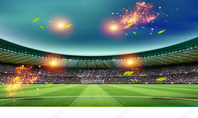 世界杯足球赛海报背景