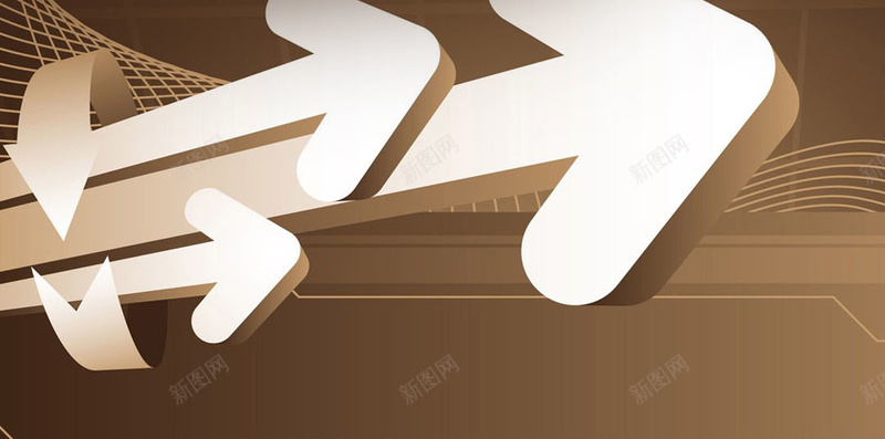线条感箭头褐色H5背景jpg设计背景_新图网 https://ixintu.com 曲线 箭头 线条 背景 褐色 H5 h5 H5背景 箭头向上 方格 商务背景 企业数据 业绩