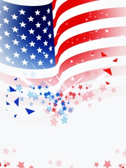 平面美国素材美国独立日海报背景模板高清图片