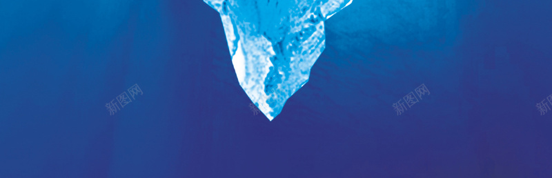冰川倒影蓝色背景psd设计背景_新图网 https://ixintu.com 放大镜 倒影 冰川 开心 标尺 大气